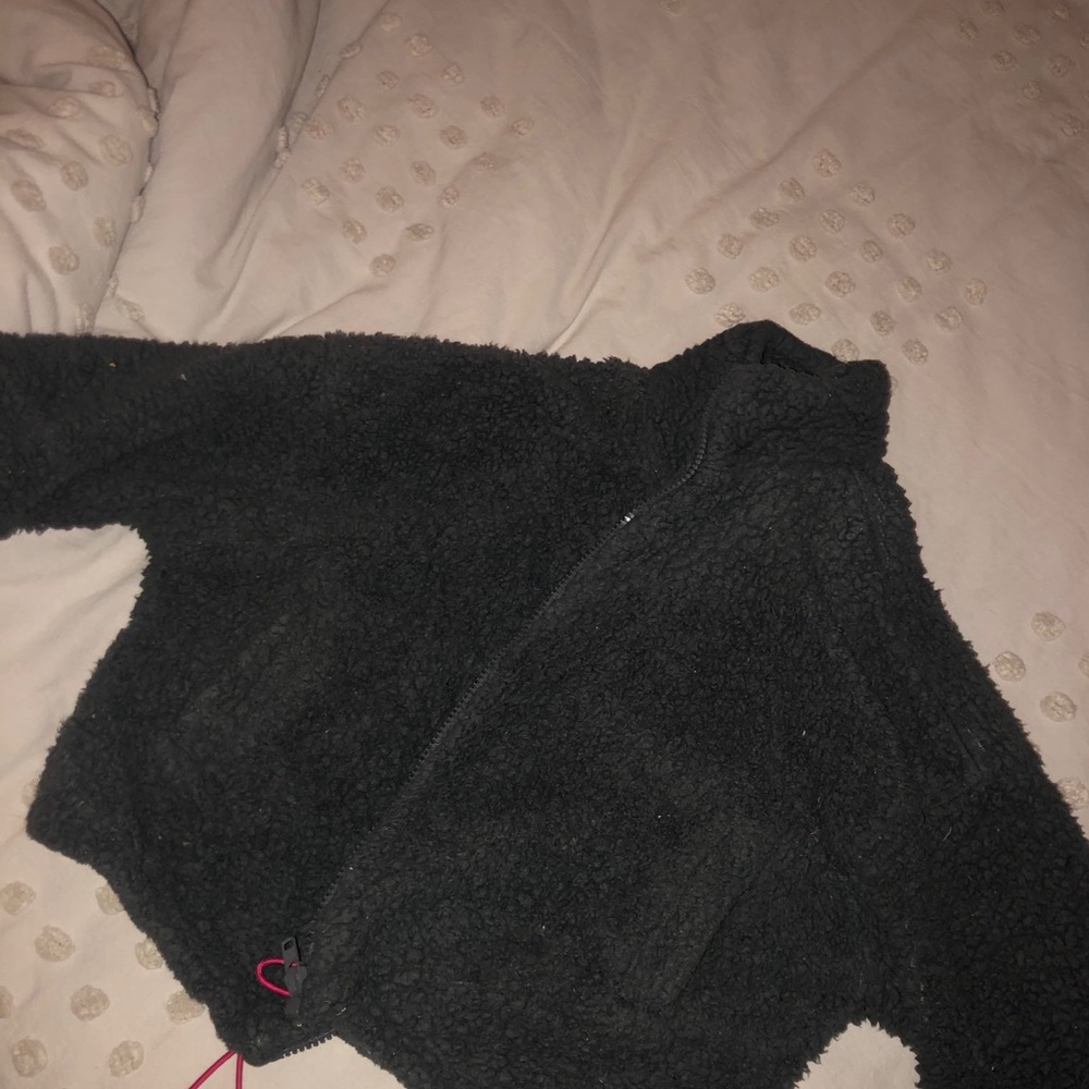 Grey Fuzzy Urban Outfitters Jacket